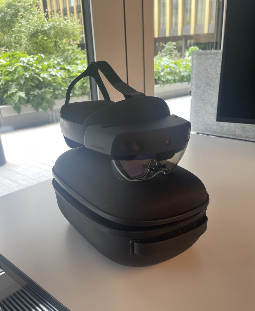 Microsoft HoloLens 2 Frontansicht Microsoft HoloLens 2 Frontansicht