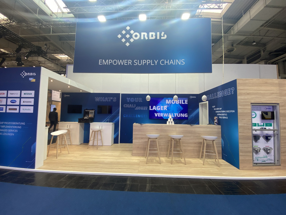 Messestände der ORBIS SE heute Messestand heute
