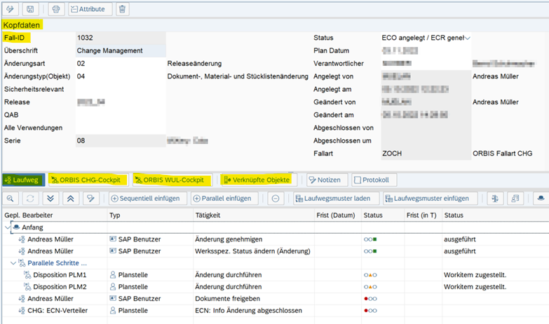 Systemdemo Change Management