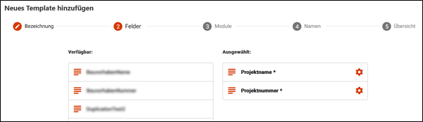 Möglichkeiten der Abfragefelder im WorkspaceHub Abfragefelder im WorkspaceHub