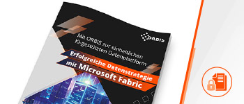 Broschüre: Erfolgreiche Datenstrategie mit Microsoft Fabric Broschüre Microsoft Fabric