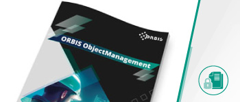 Broschüre zum Thema ORBIS ObjectManagement Broschüre ObjectManagement