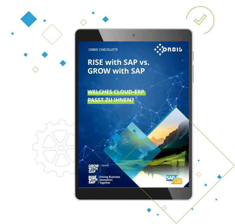 Checkliste: RISE with SAP vs. GROW with SAP Checkliste RISE vs. GROW