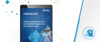 Checkliste SAP Concur Travel