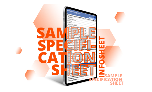 ORBIS sample specifications sheet for successful Projects Extract ORBIS sample specifications sheet