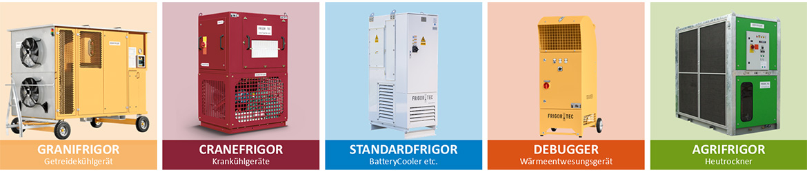Insight into FrigorTec GmbH’s product portfolio Selected FrigorTec GmbH products