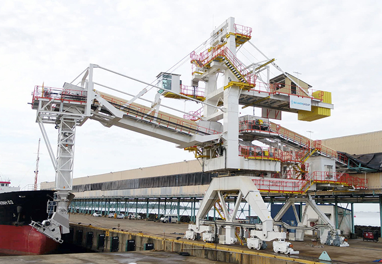 Beladungssystem für Schiffe Beladungssystem für Schiffe