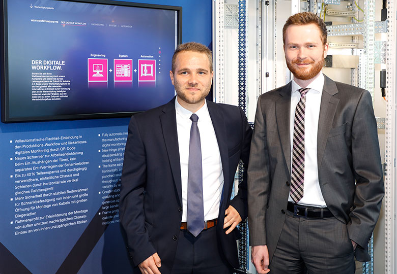 Simon Stark und Lukas Schulte, Rittal GmbH & Co. KG
