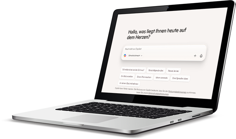 Microsoft Copilot Screenshot Microsoft Copilot interface