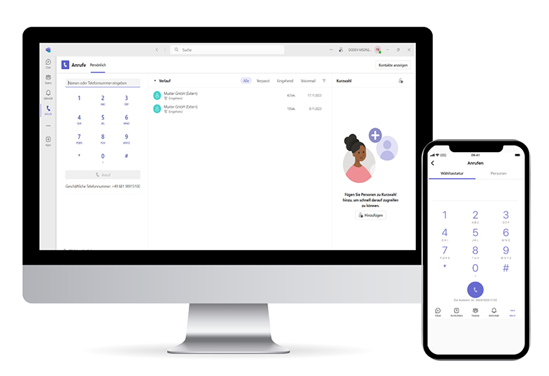 Use Microsoft Teams Phone to transform all your landline telephony activities into the familiar Microsoft 365 landscape. Microsoft Teams Phone
