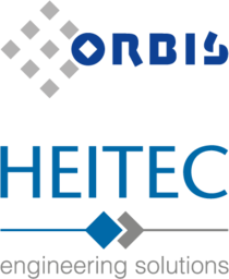 Logos of ORBIS and HEITEC engineering solutions Logos of ORBIS and HEITEC engineering solutions