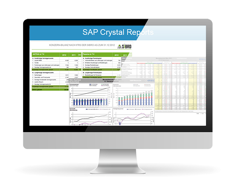 SAP Crystal Reports is a tool for creating formated messages SAP Crystal Reports is a tool for creating formated messages