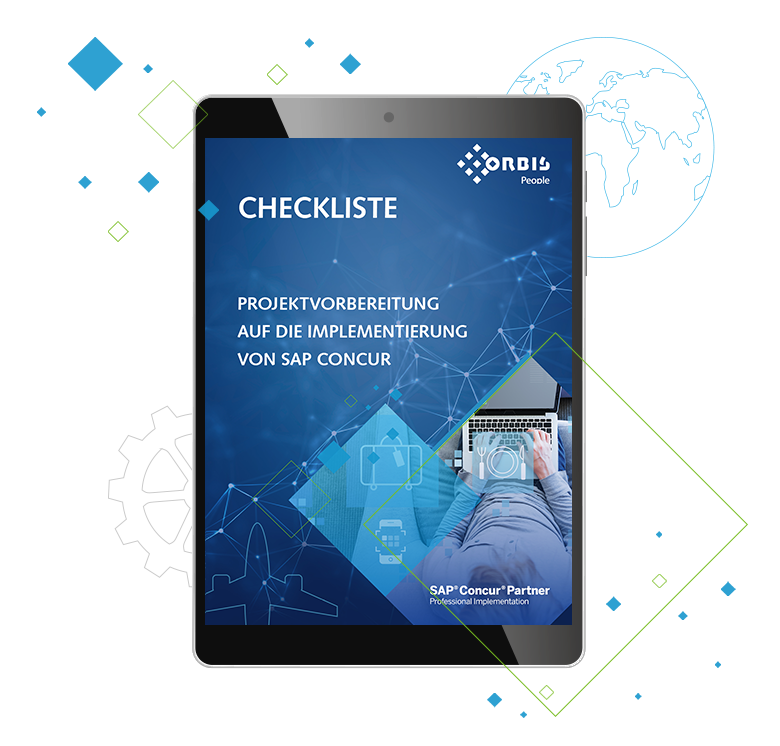 Checkliste Projektvorbereitung zur Implementierung von SAP Concur Checkliste Implementierung SAP Concur