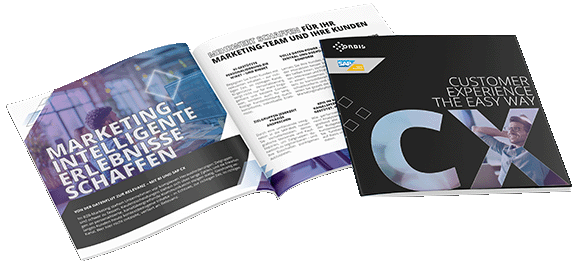 SAP CX by ORBIS Booklet: Customer Experience the easy way SAP CX by ORBIS Booklet