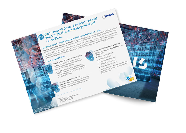 Die Unterschiede von SAP EWM, SAP WM und SAP Stock Room Management auf einen Blick SAP EWM vs. SAP WM und SAP Stock Room Management