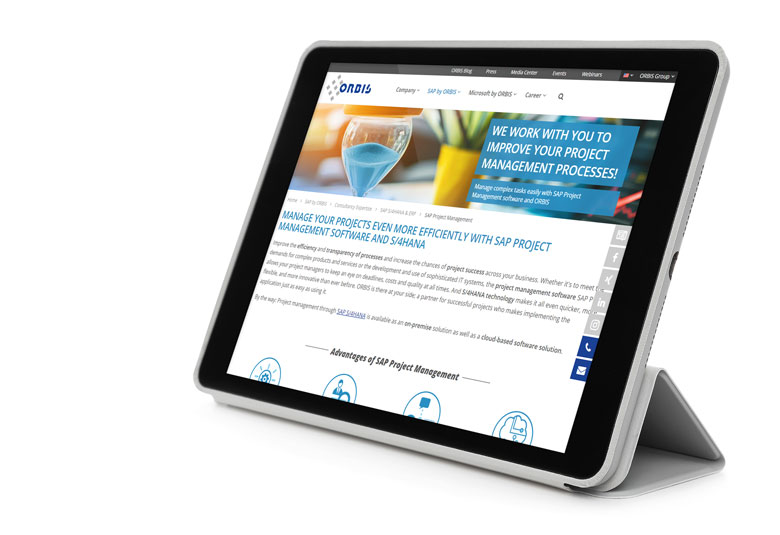 Efficient project management thanks to IT-supported project management tools Efficient project management with ORBIS