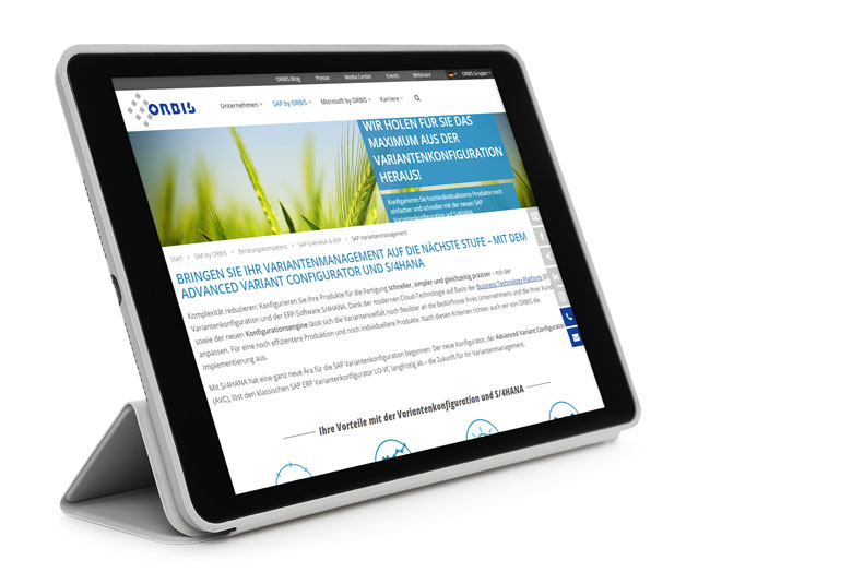 Flexible und effiziente SAP Variantenkonfiguration mit ORBIS SAP Variantenkonfiguration mit ORBIS