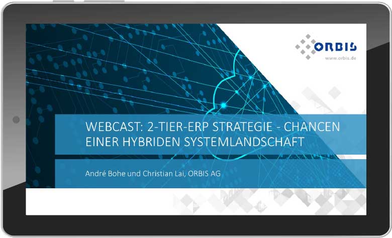 Opportunities through a hybrid system landscape with a two-tier ERP strategy Two-tier ERP strategy