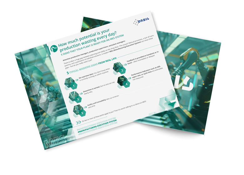 Find out in the MultiPager how an MES comes into play where conventional systems reach their limits MultiPager MES