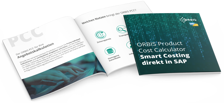 ORBIS PCC Booklet: Smart Costing direkt in SAP ORBIS Product Cost Calculator Booklet