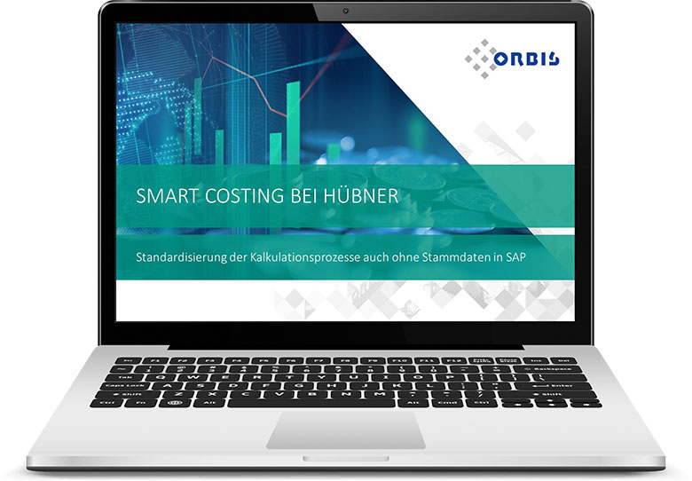 Unser Kunde HÜBNER setzt unsere ORBIS-Software zur Produktkalkulation ein und errechnet nun Herstellungskosten und Angebote zentral im SAP ERP. Kundenvortrag HÜBNER GmbH zum Einsatz von ORBIS PCC